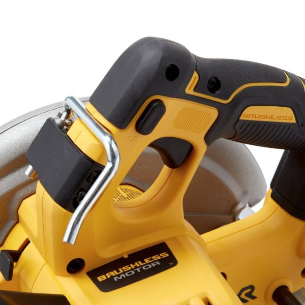DCS570P1 20-Volt MAX XR Cordless Brushless 7-1/4 in. Circular Saw with (1) 20-Volt Battery 5.0Ah   Charger - Image 10
