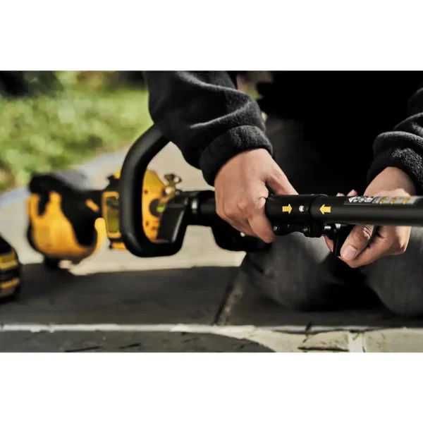 DCST972X1 60V MAX Brushless Cordless Battery Powered Attachment Capable String Trimmer Kit, (1) VOLT 3Ah Battery and Charger - Image 13
