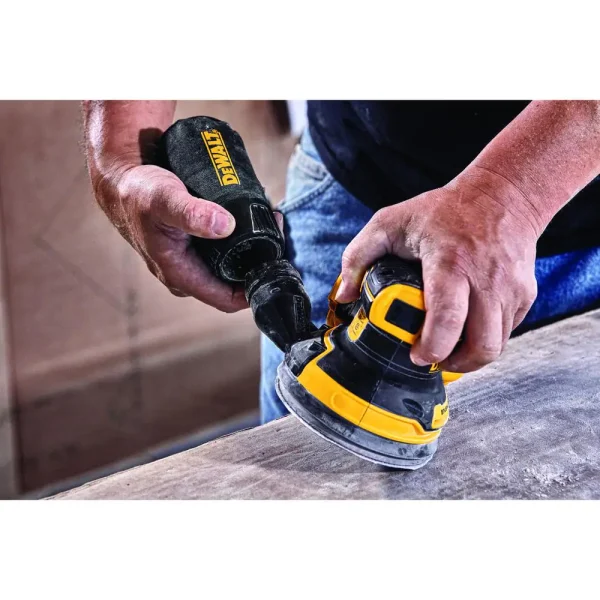 DCW210D1 20-Volt MAX XR Cordless Brushless 5 in. Random Orbital Sander with (1) 20-Volt Battery 2.0Ah   Charger - Image 10