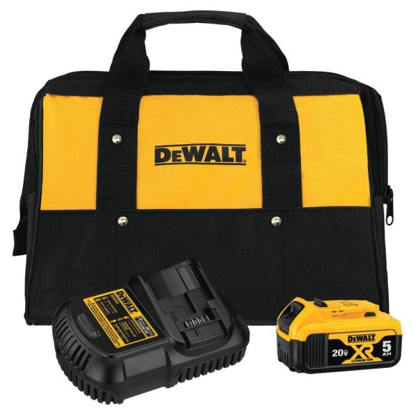 DCW210P1 20-Volt MAX XR Cordless Brushless 5 in. Random Orbital Sander with (1) 20-Volt Battery 5.0Ah   Charger - Image 6