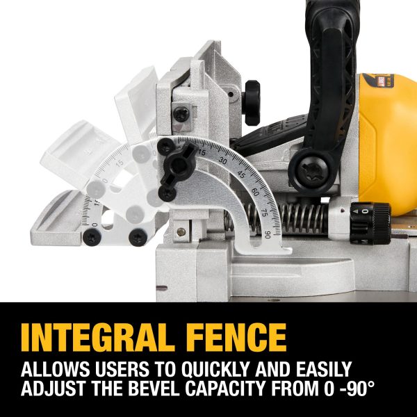 DCW682B 20V Max Xr Brushless Cordless Biscuit Joiner (Tool Only) - Image 7