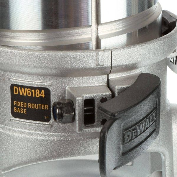 DW616PK 11 Amp Corded 1-3/4 Horsepower Fixed Base / Plunge Router Combo Kit - Image 10
