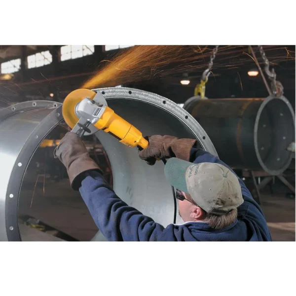 DW840 13 Amp 7 in. 8,000 RPM Medium Angle Grinder - Image 4