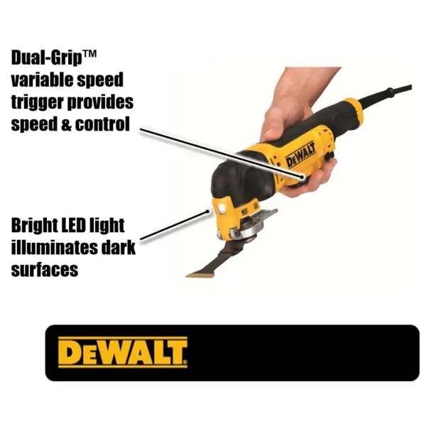 DWE315K 3 Amp Oscillating Multi-Tool Kit (29-Piece) - Image 2