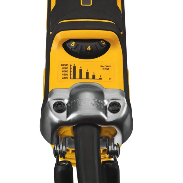 DWE43214NVS 13 Amp Corded 5 in. Brushless Small Angle Grinder with No-Lock-On Paddle Switch and Variable Speed - Image 3