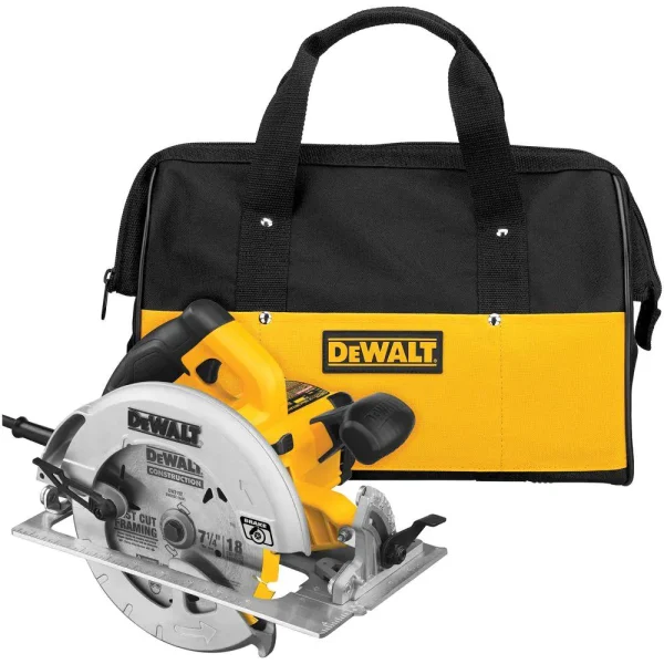 DWE575SB 15 Amp 7-1/4 in. Lightweight Circular Saw with Electric Brake