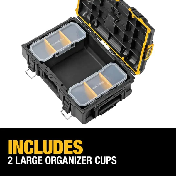 DWST08165W00450 TOUGHSYSTEM 2.0 Small Tool Box with Bonus 22 in. Medium Tool Box and 24 in. Mobile Tool Box (3-Piece Set) - Image 10