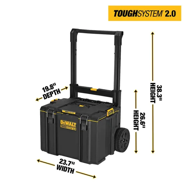 DWST08450 TOUGHSYSTEM 2.0 24 in. Mobile Tool Box - Image 4