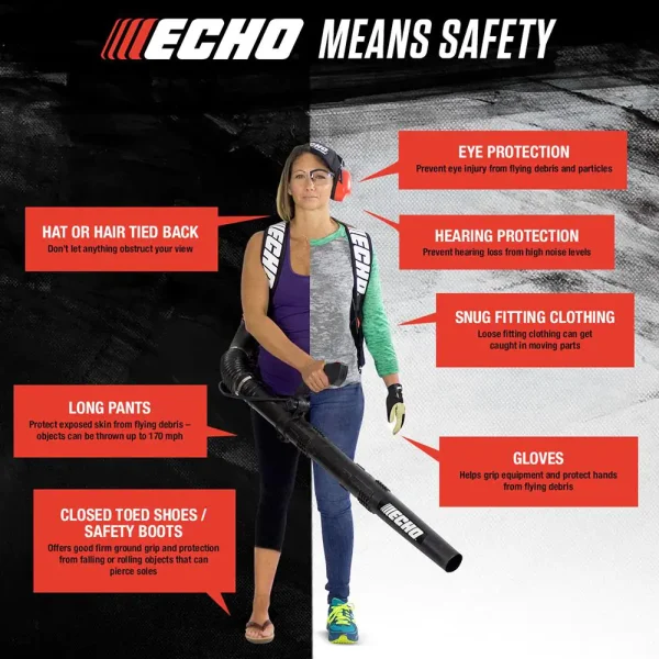 PB-255LN 191 MPH 354 CFM 25.4 cc Gas 2-Stroke Cycle Low Noise Handheld Leaf Blower - Image 13