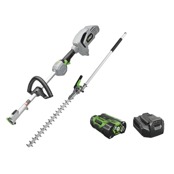 MHT2001 POWER+ Multi-Head System 56-Volt 20-in Dual Cordless Electric Hedge Trimmer (Battery   Charger Included)
