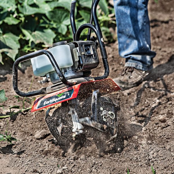 Earthquake 31452 MAC Cultivator 33-cc 2-Cycle 10-in Forward-Rotating Gas Cultivator - Image 4