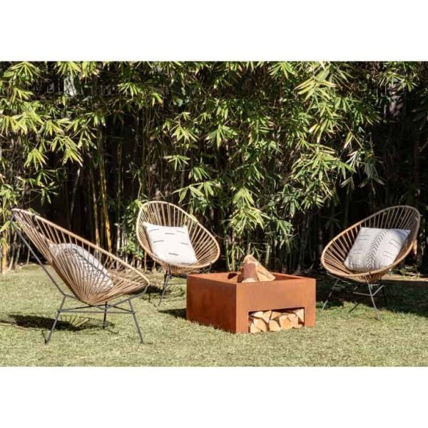 Fire Series Cube Fire Pit - Image 3