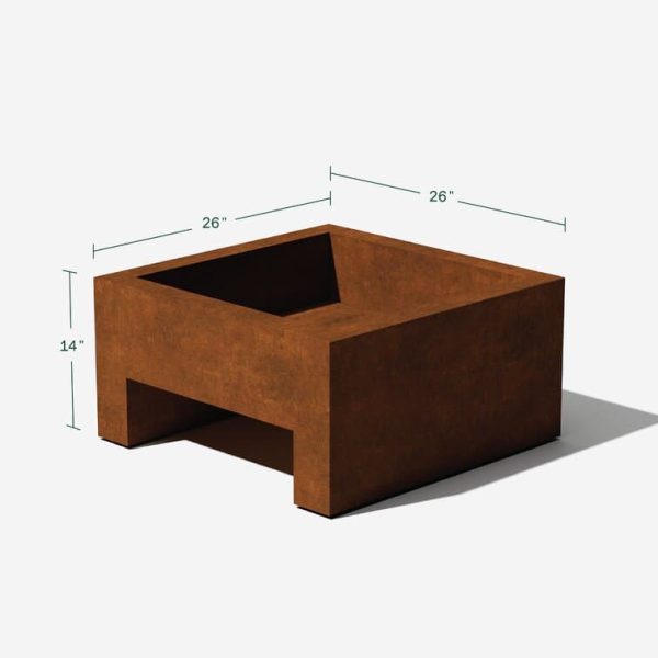 Fire Series Cube Fire Pit - Image 7