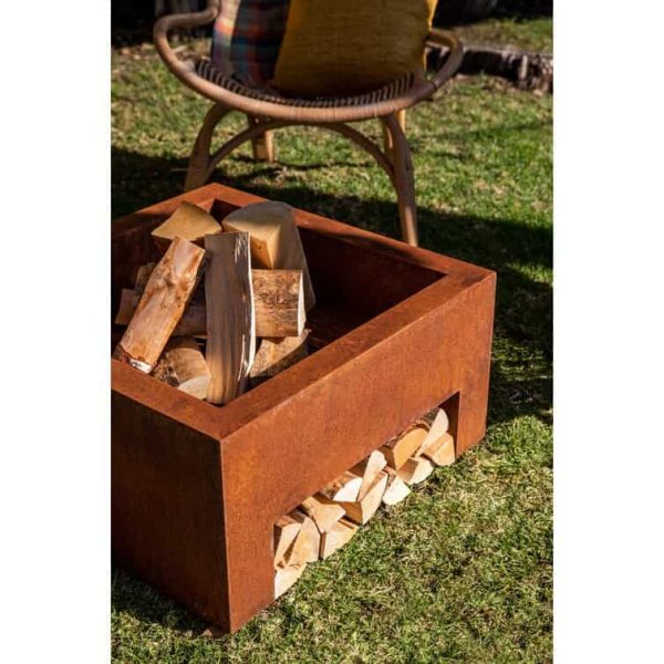 Fire Series Cube Fire Pit - Image 8