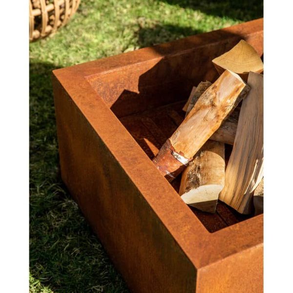 Fire Series Cube Fire Pit - Image 2