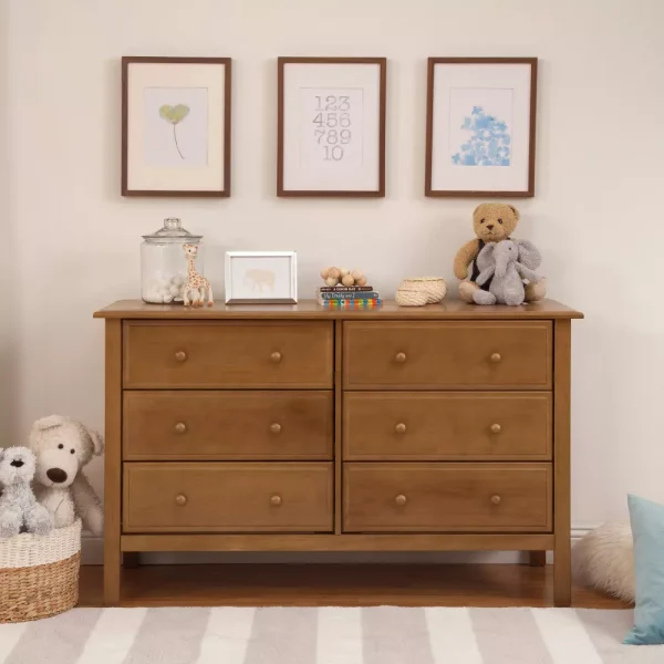 DaVinci Jayden 6-Drawer Double Dresser   Chestnut - Image 8