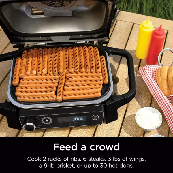 OG701 Woodfire Outdoor Grill   Smoker, 7-in-1 Master Grill, BBQ Smoker and Air Fryer with Woodfire Technology - Image 8