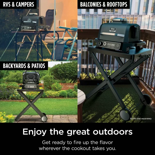 OG701 Woodfire Outdoor Grill   Smoker, 7-in-1 Master Grill, BBQ Smoker and Air Fryer with Woodfire Technology - Image 2