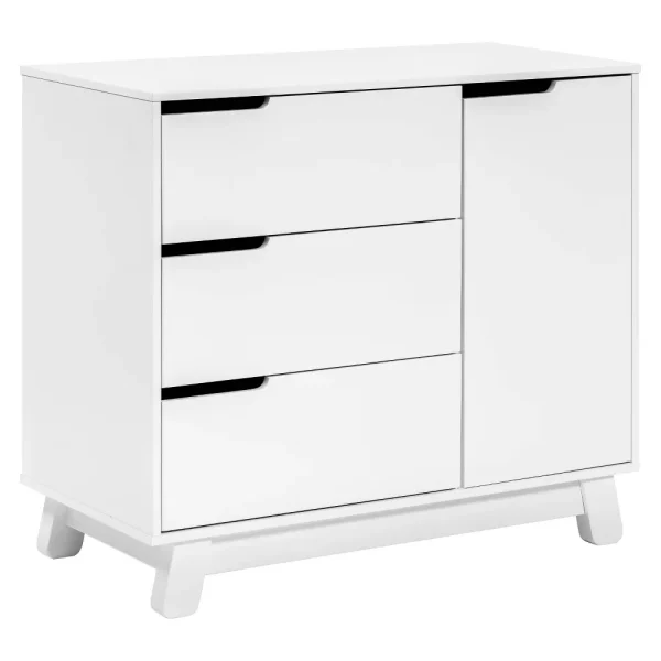 Babyletto Hudson 3-Drawer Changer Dresser with Removable Changing Tray   White - Image 6