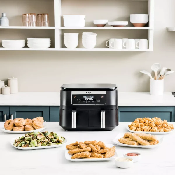 Foodi 6qt 5-in-1 2-Basket Air Fryer with DualZone Technology   DZ090 - Image 5