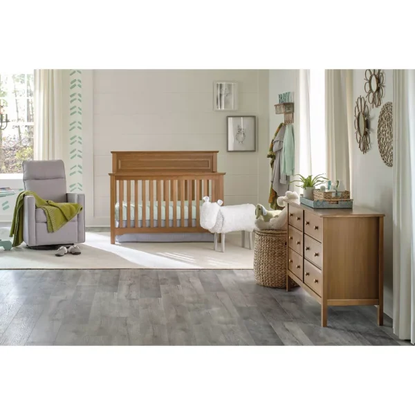 DaVinci Jayden 6-Drawer Double Dresser   Chestnut - Image 2