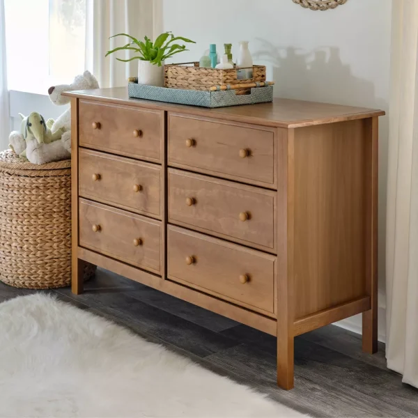DaVinci Jayden 6-Drawer Double Dresser   Chestnut - Image 3