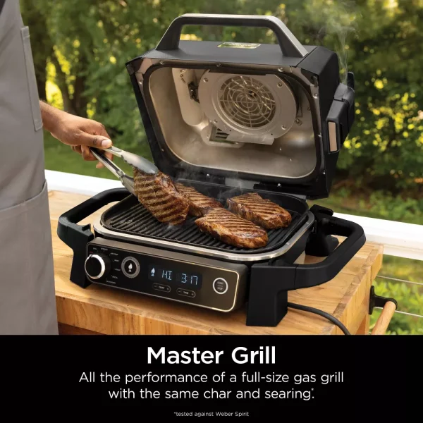 OG701 Woodfire Outdoor Grill   Smoker, 7-in-1 Master Grill, BBQ Smoker and Air Fryer with Woodfire Technology - Image 13