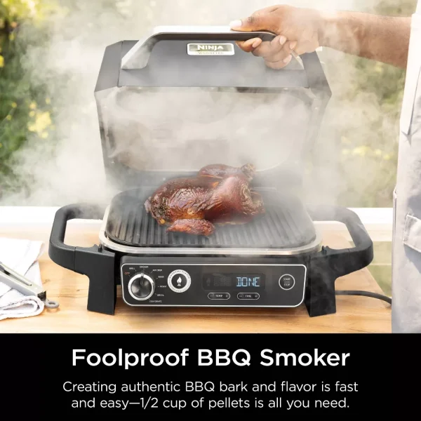 OG701 Woodfire Outdoor Grill   Smoker, 7-in-1 Master Grill, BBQ Smoker and Air Fryer with Woodfire Technology - Image 12