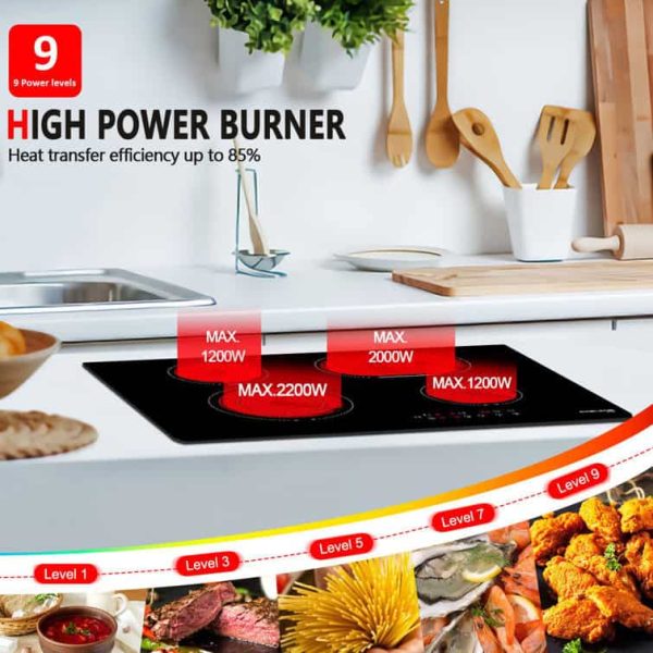 Gaslandchef 30  Electric Cooktop - Image 3