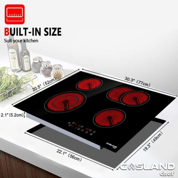Gaslandchef 30  Electric Cooktop - Image 9