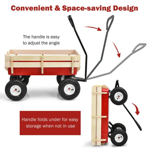 Goplus OGY01907 3-cu ft Steel  Cart - Image 6