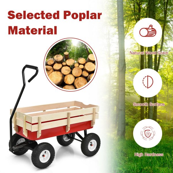 Goplus OGY01907 3-cu ft Steel  Cart - Image 7