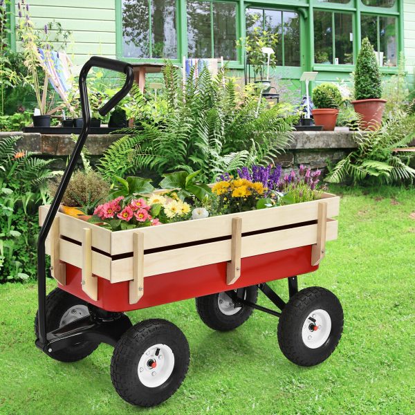 Goplus OGY01907 3-cu ft Steel  Cart - Image 10