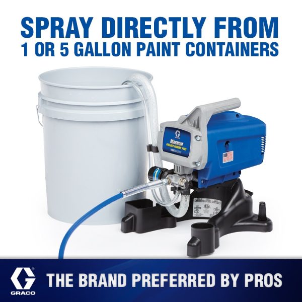 Graco 257025 Magnum Project Painter Plus Electric Stationary Airless Paint Sprayer - Image 11