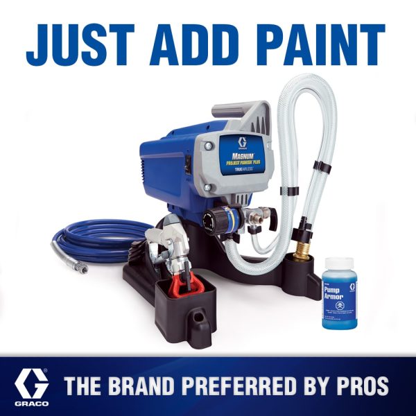 Graco 257025 Magnum Project Painter Plus Electric Stationary Airless Paint Sprayer - Image 9