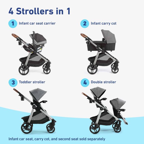 Graco Modes Nest2Grow Stroller   Maison - Image 6