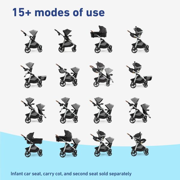 Graco Modes Nest2Grow Stroller   Maison - Image 5
