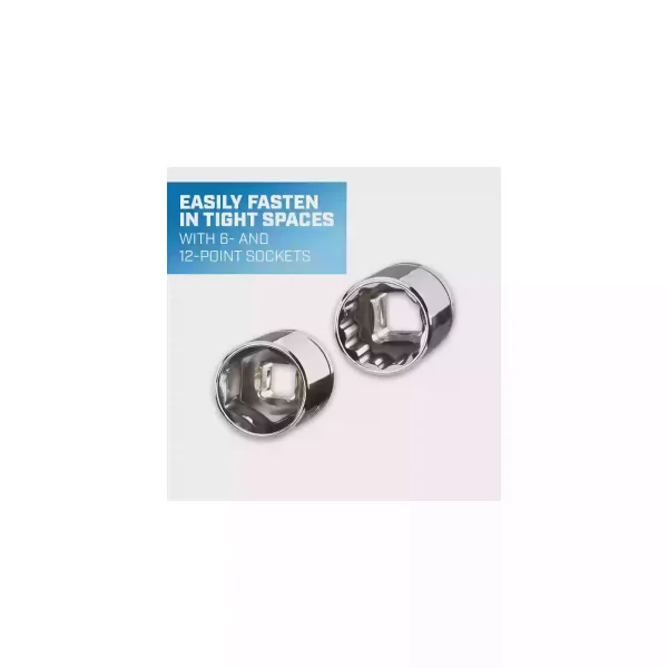 HHMTS404 215-Piece Mechanics Tool Set, Multiple Drive, Chrome Finish - Image 5