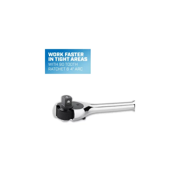 HHMTS404 215-Piece Mechanics Tool Set, Multiple Drive, Chrome Finish - Image 6
