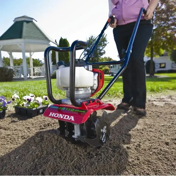Honda FG110 9 in. 25 cc 4-Cycle Middle Tine Forward-Rotating Gas Mini Tiller-Cultivator - Image 4