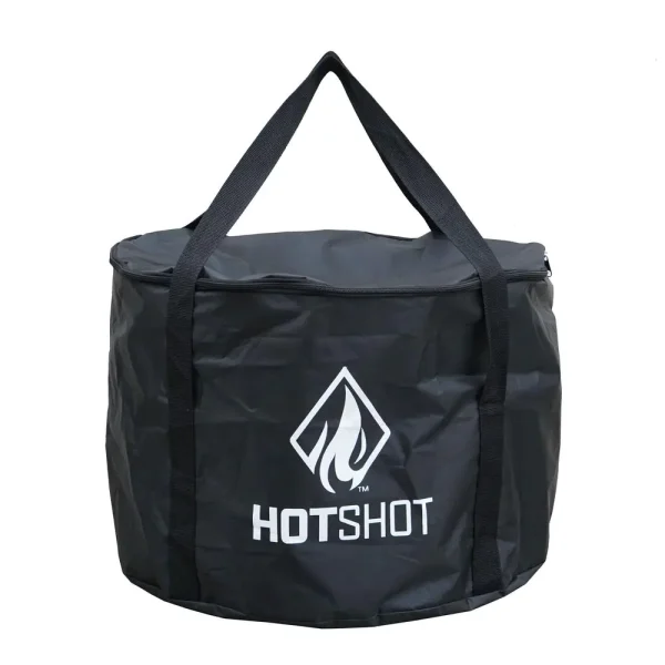 HotShot 52258 Explorer Portable Low Smoke 19.5 in. Round Wood-Burning Fire Pit in Stainless Steel with Carry Bag - Image 11