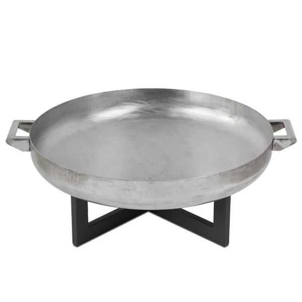La Porte 21  H x 36.8  W Steel Wood Burning Outdoor Fire Pit with Lid - Image 6