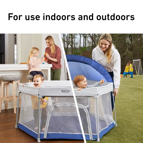 Graco Pack  n Play LiteTraveler LX Playard   Canyon - Image 3
