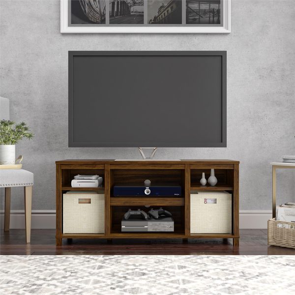 Parsons TV Stand for TVs up to 50 , Canyon Walnut