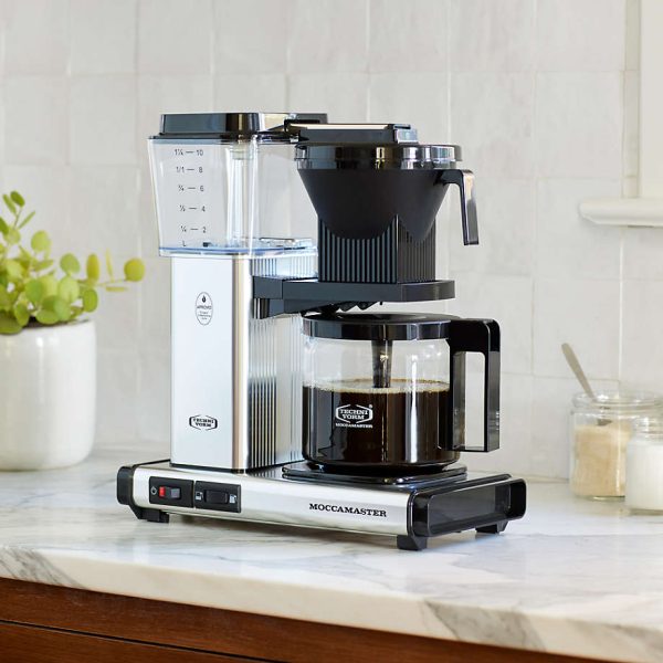 Moccamaster KBGV Select Glass Brewer 10-Cup Polished Silver Coffee Maker   Polished Silver - Image 10