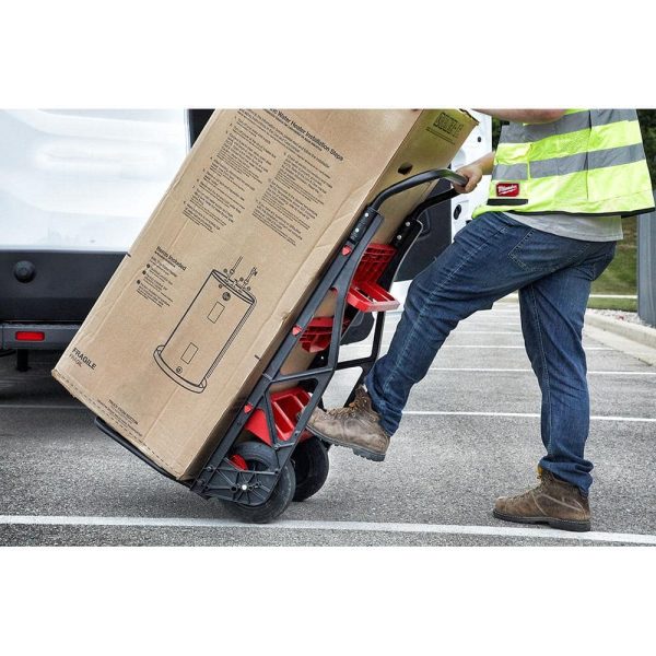 PACKOUT 20 in. 2-Wheel Utility Cart with Large Tool Box and Crate (3-Piece) (48-22-8415-48-22-8425-48-22-8440) - Image 13