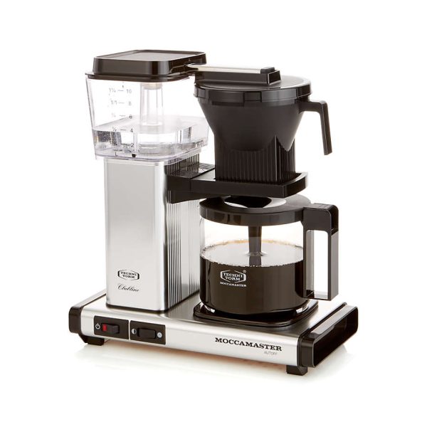 Moccamaster KBGV Select Glass Brewer 10-Cup Polished Silver Coffee Maker   Polished Silver - Image 4