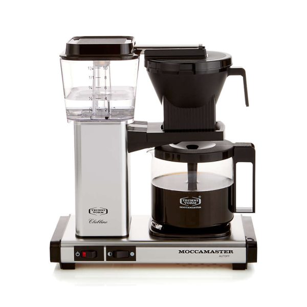 Moccamaster KBGV Select Glass Brewer 10-Cup Polished Silver Coffee Maker   Polished Silver - Image 2