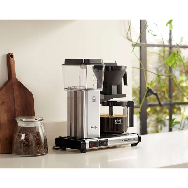Moccamaster KBGV Select Glass Brewer 10-Cup Polished Silver Coffee Maker   Polished Silver - Image 6