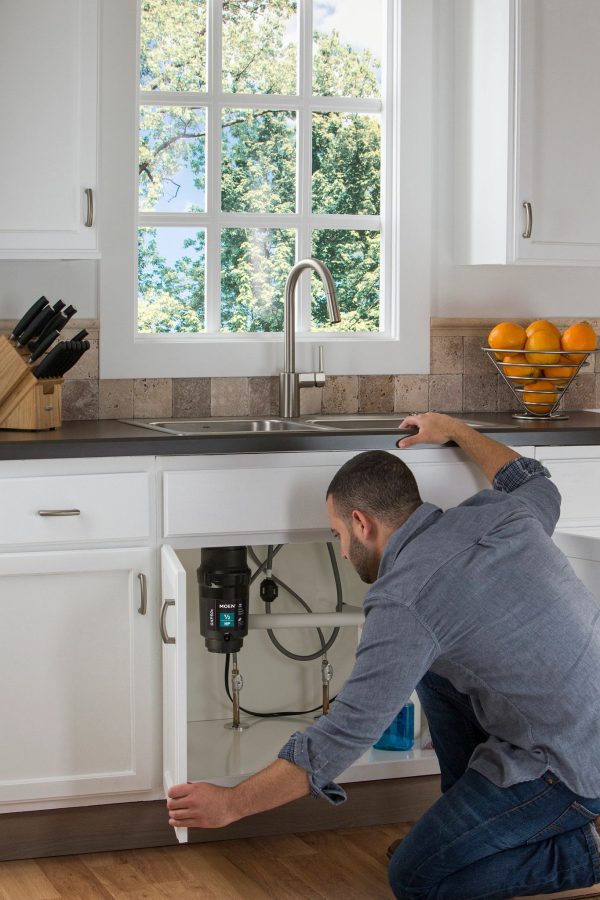 Moen GXP50C Prep Corded 1/2-HP Continuous Feed Noise Insulation Garbage Disposal - Image 9